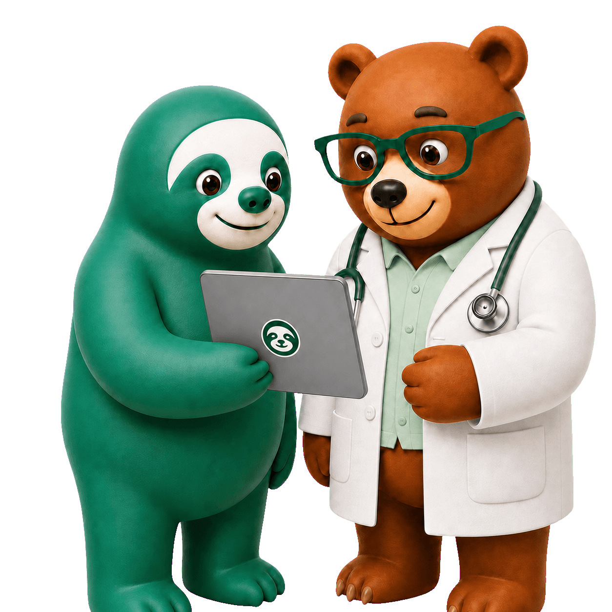 Lenochod SlothSuite pomáhá lékaři s kontrolou zdravotnického IT